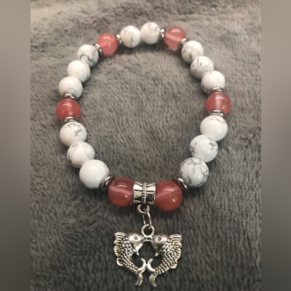 Howlite bracelet